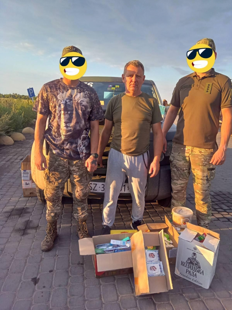 15.08.2024 Продовжуємо робити добрі справи. Знову в дорозі! Громадський дипломат ГО &laquo;Міжнародної Дипломатичної Місії &laquo;ОБСЕ&raquo; Приходько Григорій Дмитрович з волонтерами привіз допомогу нашим захисникам на Донбас.