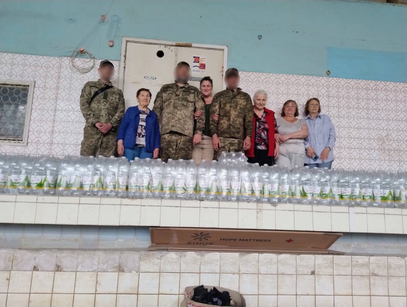 22.06.2024 громадський дипломат ГО &laquo;Міжнародна Дипломатична місія &laquo;ОБСЕ&raquo; Олег Антків з волонтерами передає допомогу нашим захисникам.