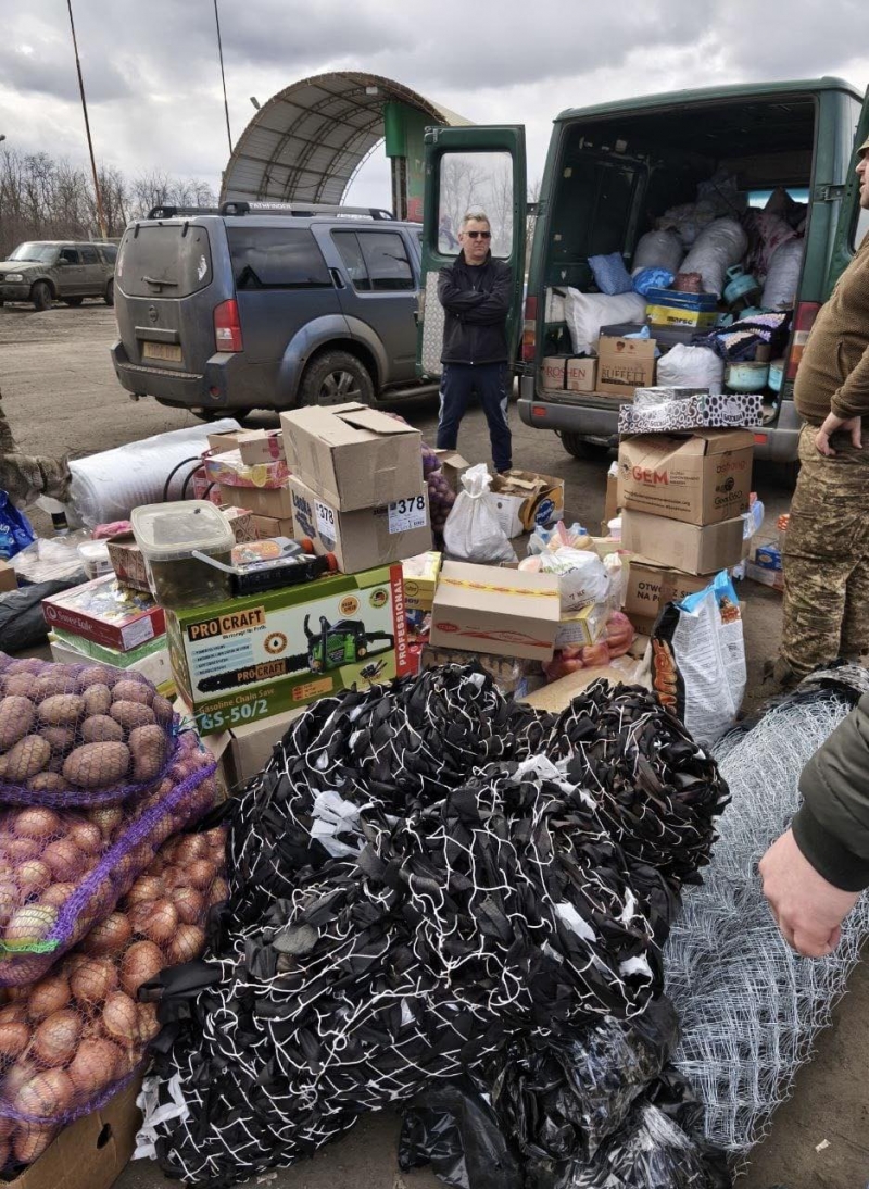 31.03.2025 Продовжуємо робити добрі справи. Знову в дорозі! Громадський дипломат ГО &laquo;Міжнародної Дипломатичної Місії &laquo;ОБСЕ&raquo; Приходько Григорій Дмитрович з волонтерами привіз допомогу нашим захисникам.