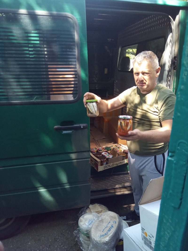 16.08.2024 Продовжуємо робити добрі справи. Знову в дорозі! Громадський дипломат ГО &laquo;Міжнародної Дипломатичної Місії &laquo;ОБСЕ&raquo; Приходько Григорій Дмитрович з волонтерами привіз допомогу нашим захисникам на Донбас.