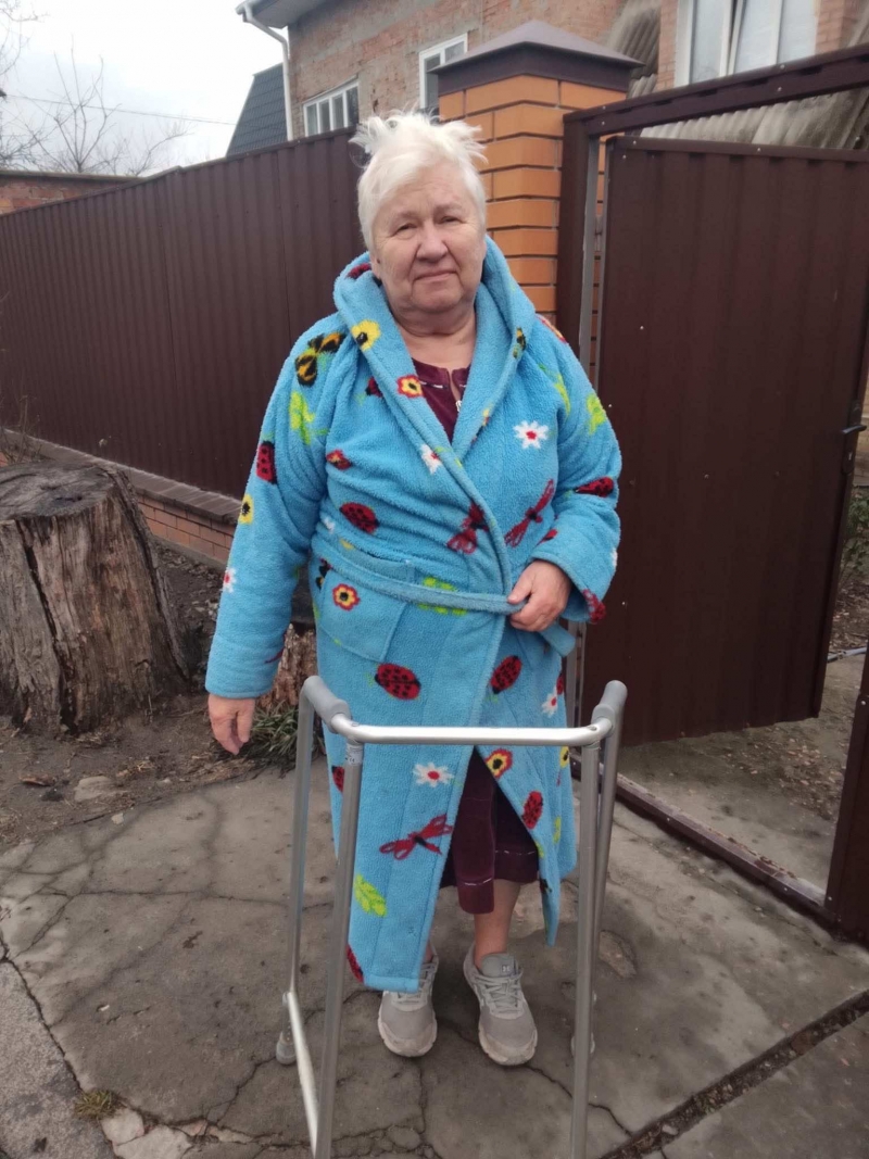 2.01.2025 Продовжуємо робити добрі справи!  Заступник голови правління (громадський дипломат) ГО &laquo; Міжнародна Дипломатична місія &laquo;ОБСЕ&raquo; Володимир Загоруйко передав хворій людині похилого віку  ходунки.