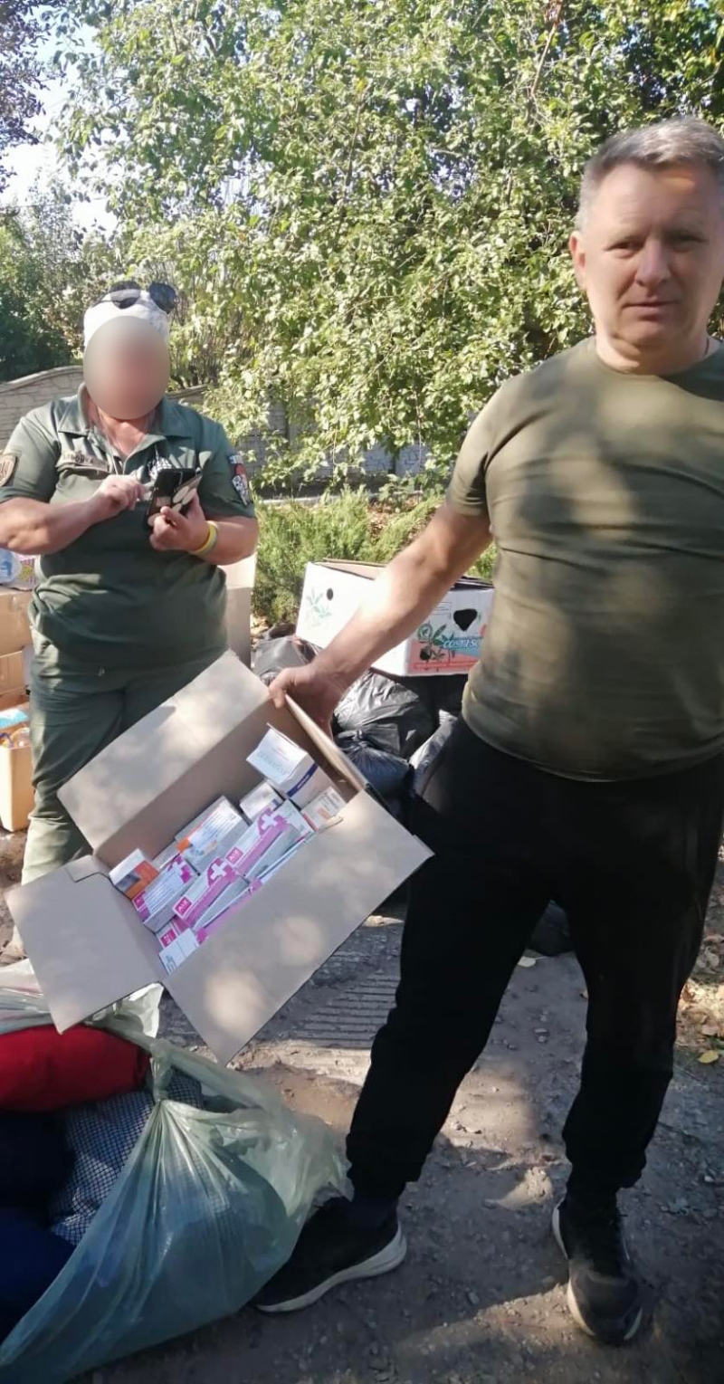 23.09.2024 Продовжуємо робити добрі справи. Знову в дорозі! Громадський дипломат ГО &laquo;Міжнародної Дипломатичної Місії &laquo;ОБСЕ&raquo; Приходько Григорій Дмитрович з волонтерами привіз маскувальні сітки та іншу допомогу нашим захисникам.
