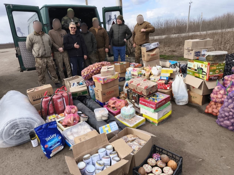 24.03.2025 Продовжуємо робити добрі справи. Знову в дорозі! Громадський дипломат ГО &laquo;Міжнародної Дипломатичної Місії &laquo;ОБСЕ&raquo; Приходько Григорій Дмитрович з волонтерами привіз допомогу нашим захисникам.