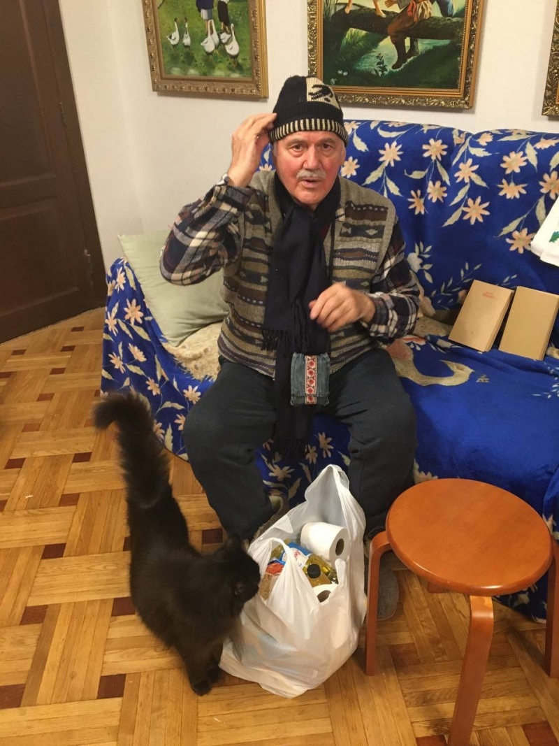 30.10.2024 Продовжуємо робити добрі справи!  Заступник голови правління (громадський дипломат) ГО &laquo; Міжнародна Дипломатична місія &laquo;ОБСЕ&raquo; Володимир Загоруйко продукти харчування хворій людині похилого віку.