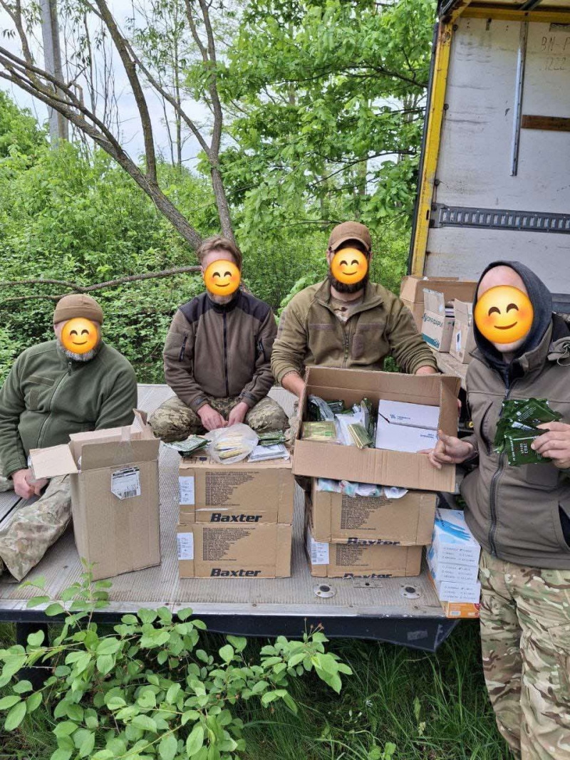 2.08.2024 Громадський дипломат ГО &laquo;Міжнародна дипломатична місія &laquo;ОБСЕ&raquo; Сергій Савчук з волонтерами передав медичні комплекти та іншу допомогу нашим захисникам!