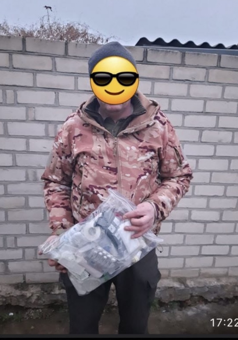 23.02.2025 Громадський дипломат ГО &laquo;Міжнародна дипломатична місія &laquo;ОБСЕ&raquo; Сергій Савчук з волонтерами передав медичні комплекти нашим захисникам!