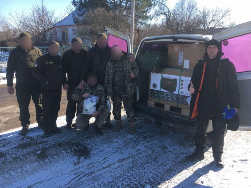 18.03.2025 Громадський дипломат ГО &laquo;Міжнародна дипломатична місія &laquo;ОБСЕ&raquo; Сергій Савчук з волонтерами передав допомогу нашим захисникам!