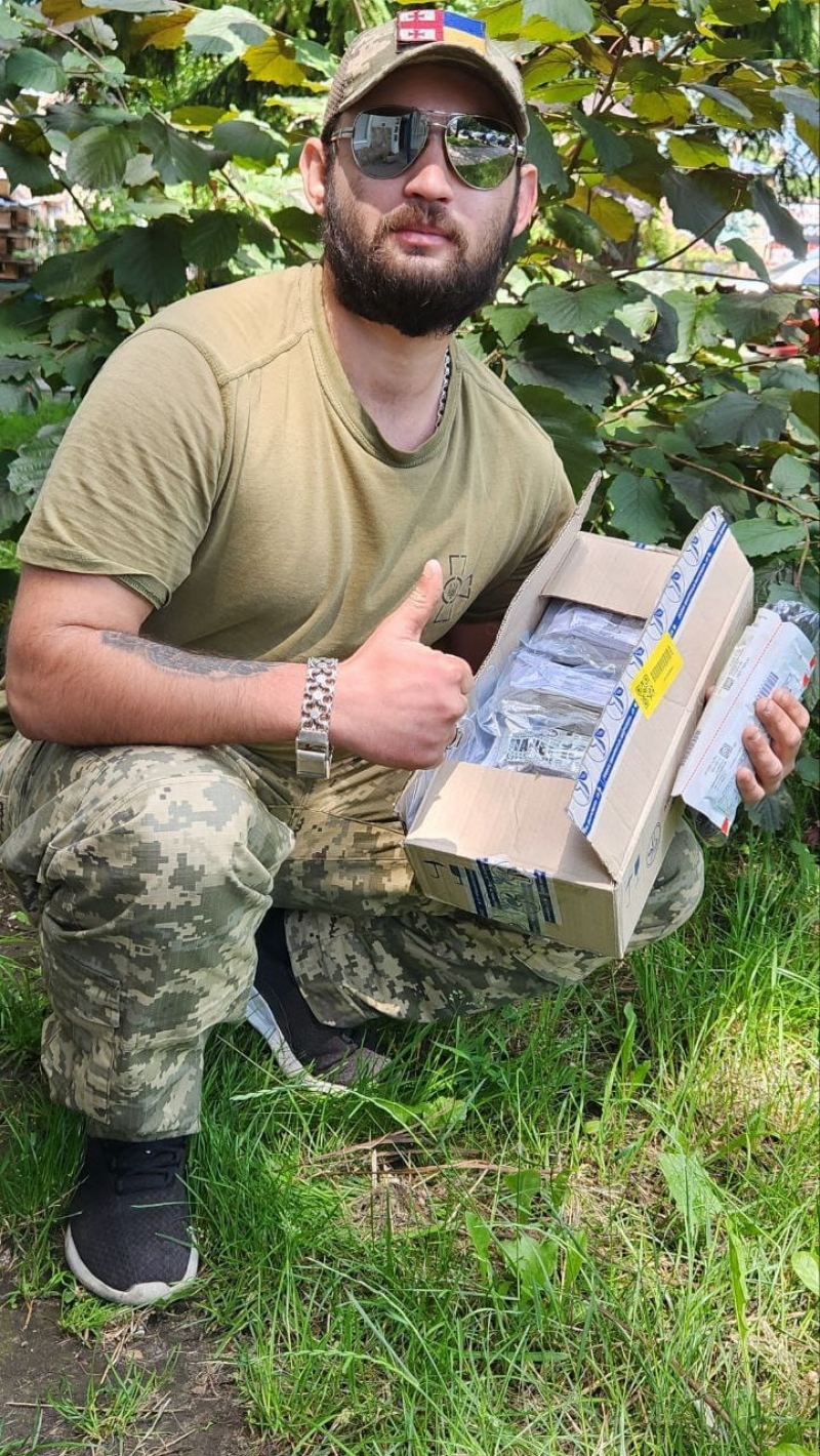 1.08.2024 Громадський дипломат ГО &laquo;Міжнародна дипломатична місія &laquo;ОБСЕ&raquo; Сергій Савчук з волонтерами передав медичні комплекти нашим захисникам!