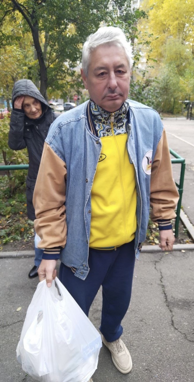 2.11.2024 Продовжуємо робити добрі справи!  Заступник голови правління (громадський дипломат) ГО &laquo; Міжнародна Дипломатична місія &laquo;ОБСЕ&raquo; Володимир Загоруйко продукти харчування хворій людині похилого віку.