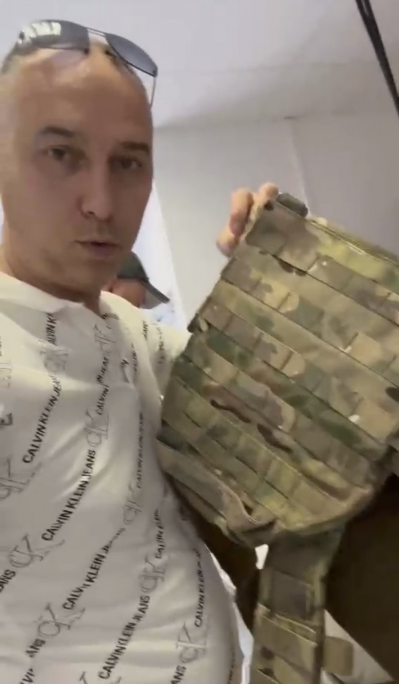 18.06.2024 громадський дипломат ГО &laquo;Міжнародна Дипломатична місія &laquo;ОБСЕ&raquo; Володимир Мисенко  передал  допомогу нашим захисникам.
