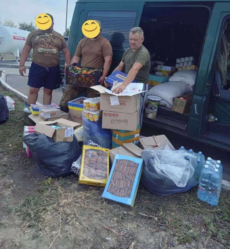 23.08.2024 Продовжуємо робити добрі справи. Знову в дорозі! Громадський дипломат ГО &laquo;Міжнародної Дипломатичної Місії &laquo;ОБСЕ&raquo; Приходько Григорій Дмитрович з волонтерами привіз допомогу нашим захисникам.