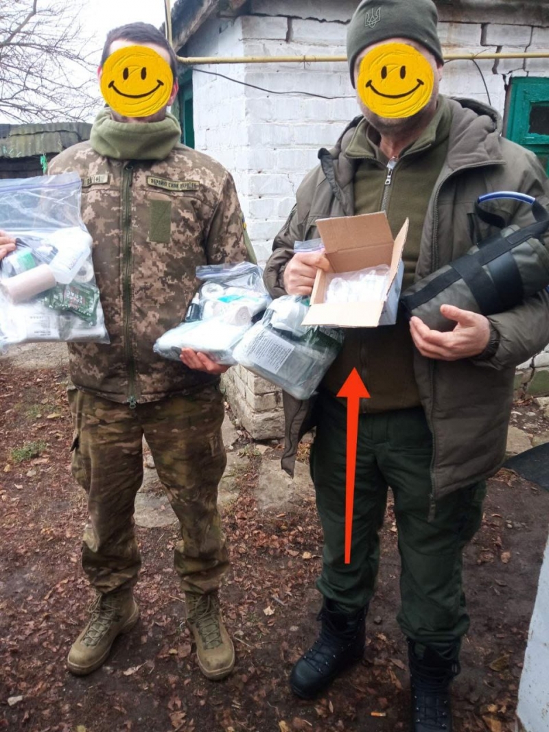 15.12.2024 Громадський дипломат ГО &laquo;Міжнародна дипломатична місія &laquo;ОБСЕ&raquo; Сергій Савчук з волонтерами передав медичні комплекти та іншу допомогу допомогу нашим захисникам.