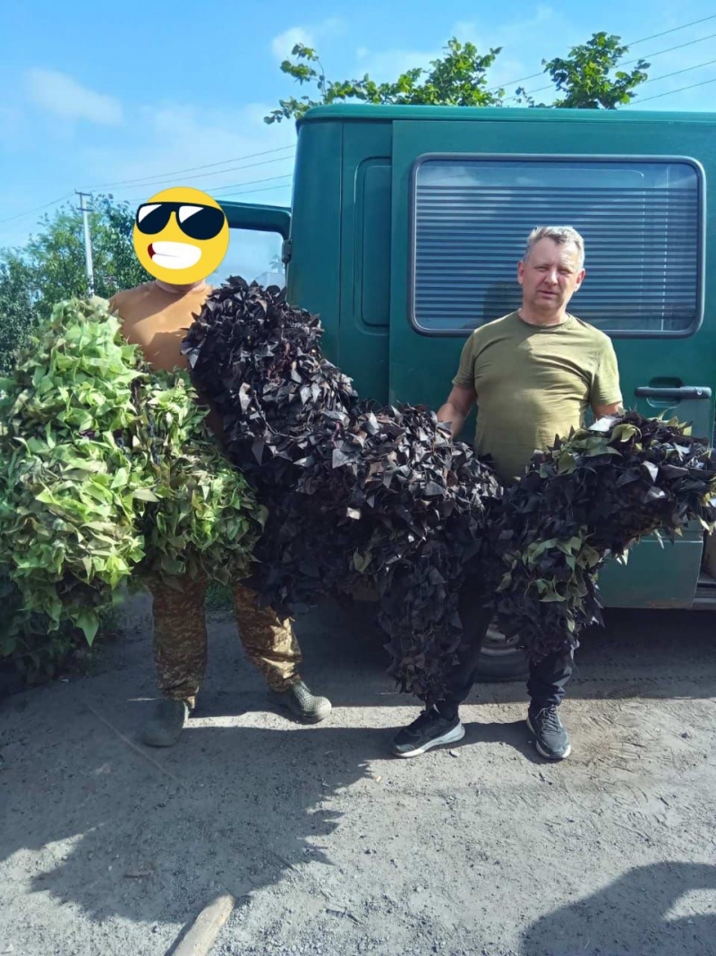 13.06.2024 Продовжуємо робити добрі справи. Знову в дорозі! Громадський дипломат ГО &laquo;Міжнародної Дипломатичної Місії &laquo;ОБСЕ&raquo; Приходько Григорій Дмитрович з волонтерами привіз маскувальні сітки нашим захисникам.