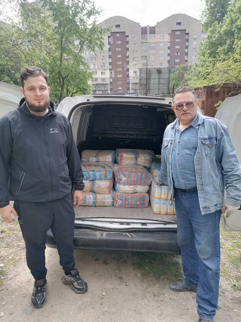 4.05.2025 Продовжуємо робити добрі справи!  Заступник голови правління (громадський дипломат) ГО &laquo; Міжнародна Дипломатична місія &laquo;ОБСЕ&raquo; Володимир Загоруйко передав продукти харчування ГО &laquo;Зоряний Янгол&raquo;.