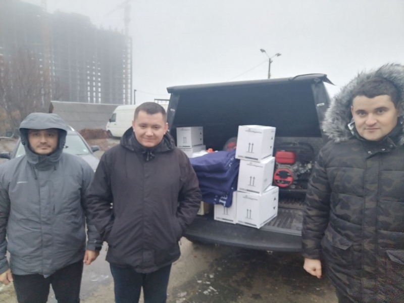10.12.2024 Слава Богу! За сприянням народного депутата Івана Юнакова продовжуємо робити добрі справи.